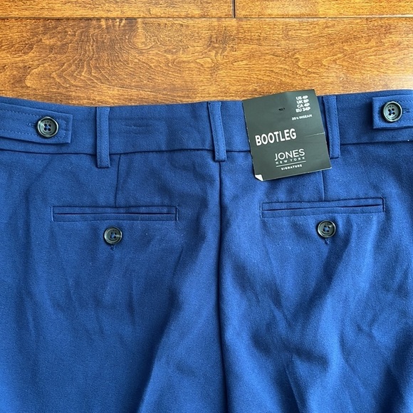 Jones New York Signature Cobalt Blue Stretch Pants       Size 4 - Picture 15 of 16